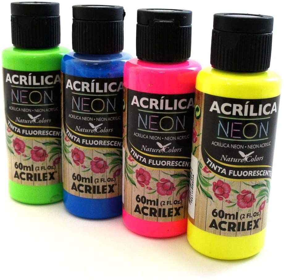 Pintura Americana Acrilica Neon