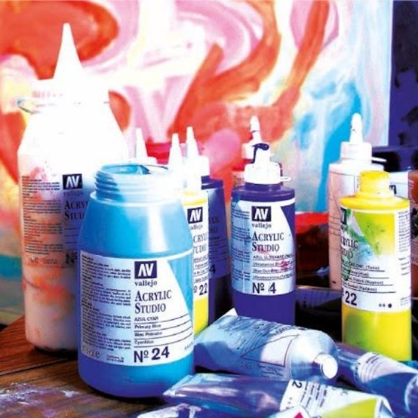 Pintura acrilica vallejo