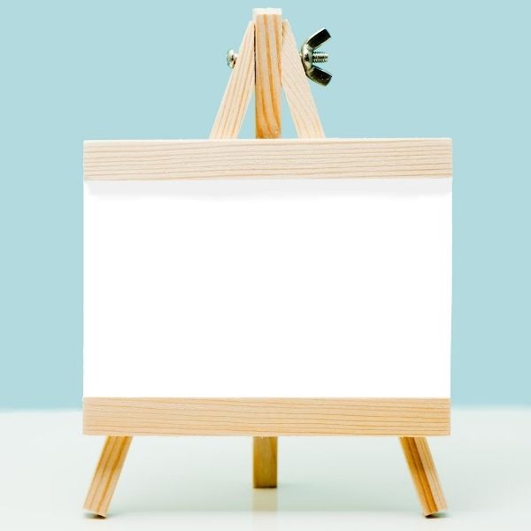 Cabellete para lienzos