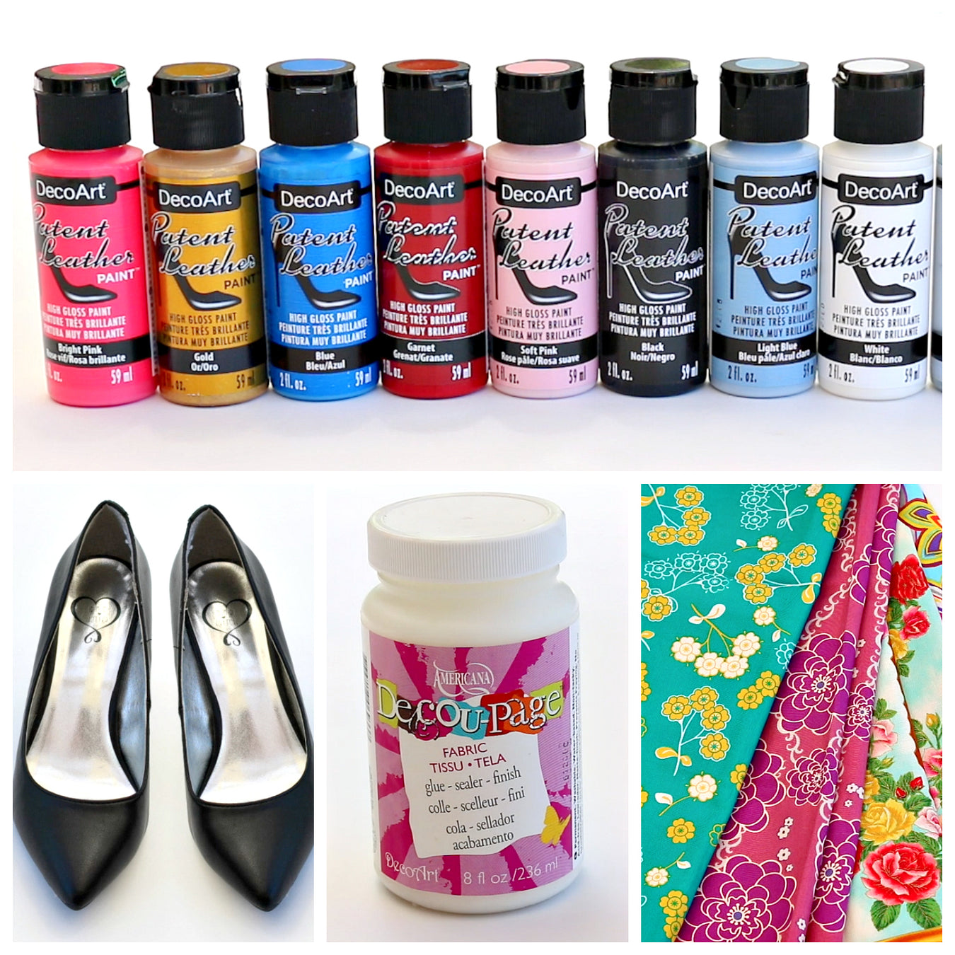 Pintura Americana Patent Leather para cuero