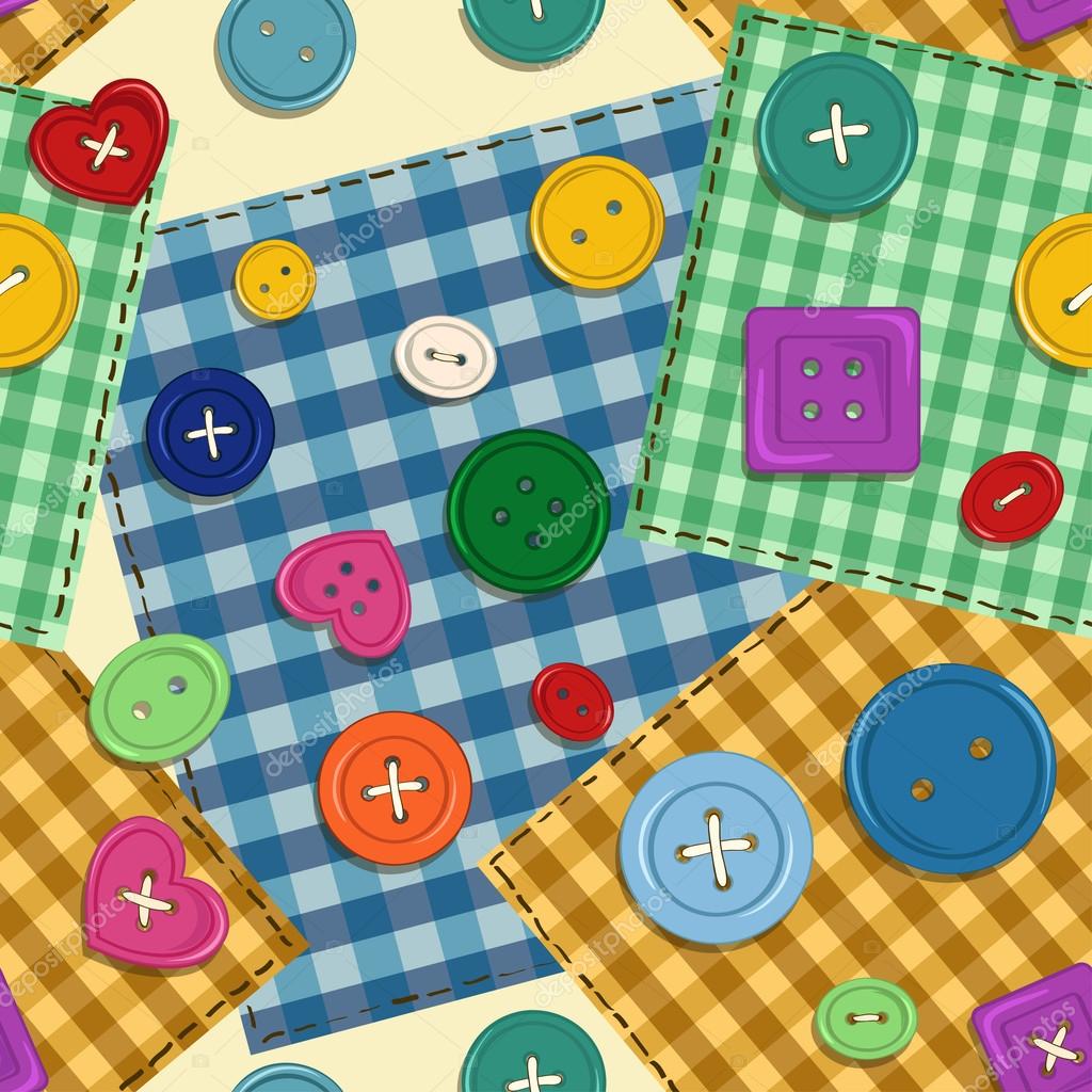 Botones patchwork
