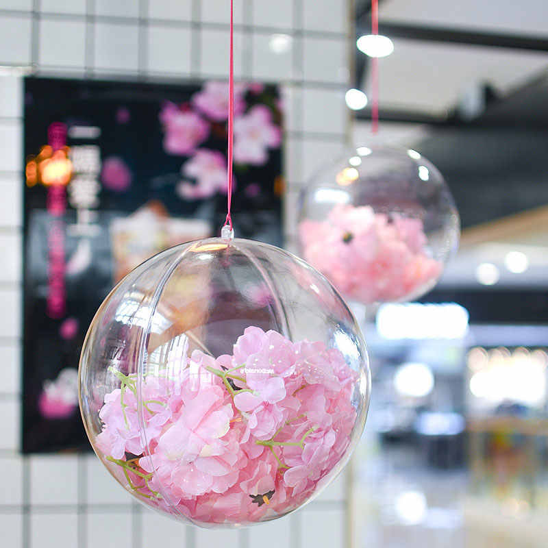 Bolas transparentes de metacrilato