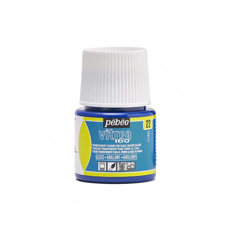 Pebeo Vitrea 160 - 22 Cyan 111022
