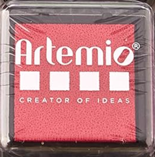 Artemio tinta 3x3cm Pink 10005093
