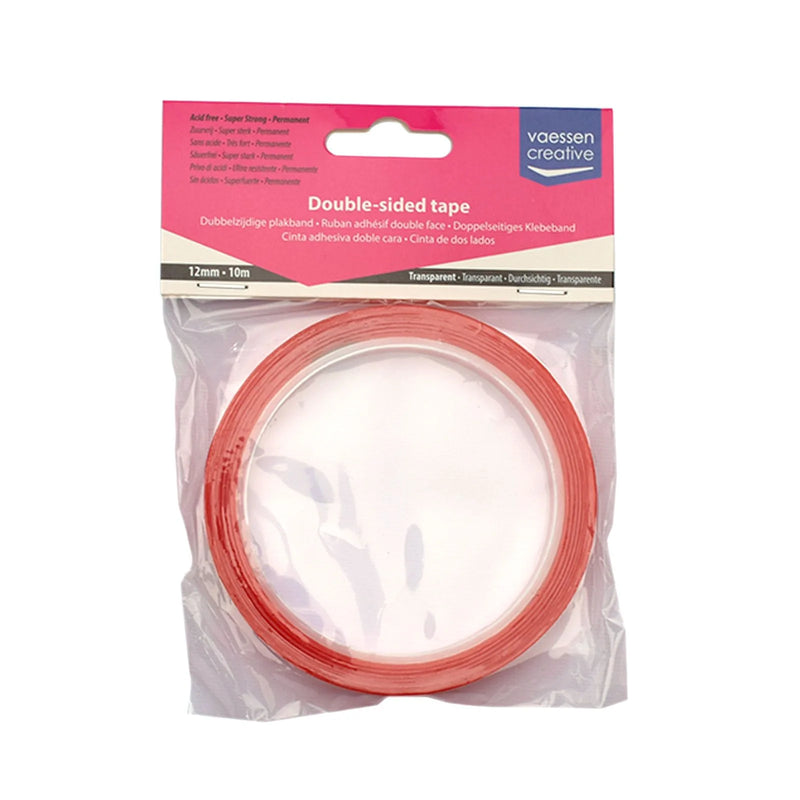 Cinta adhesiva doble cara extra fuerte 12mm 10m 3112-074
