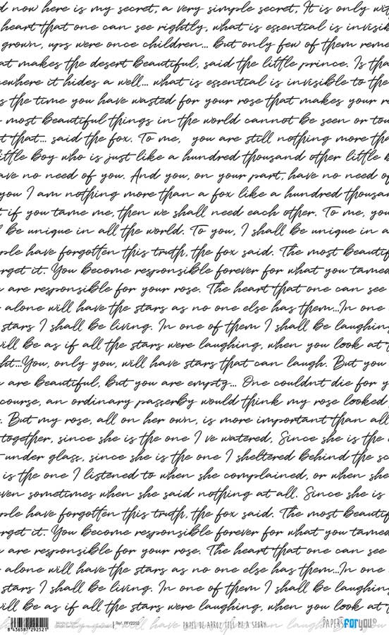 Papel arroz Papers for you 54x33cm Tell Me a Story - PFY2252