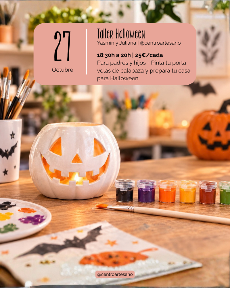 Taller Halloween Calabaza