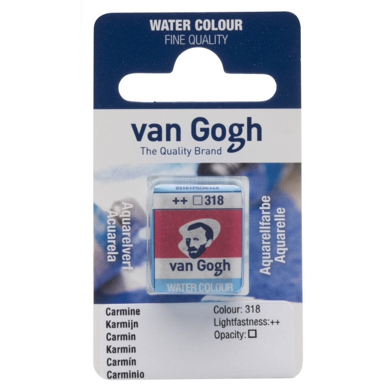 Pastilla acuarela Van Gogh carmin 318