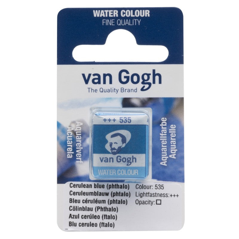 Poêle à aquarelle métallique Van Gogh moyen Godet or foncé