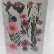 Flores secas prensadas Rosa y violetas 25000021 ARTEMIO CENTROARTESANO