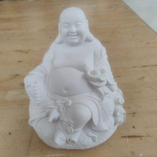 Figura escayola 604 Buda 23x20 ARTESANIA SOL Y MAR CENTROARTESANO