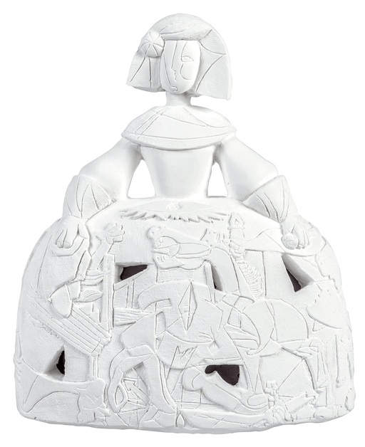 Figura escayola Menina Picasso 28cm 9021013 ARTESANIA SOL Y MAR CENTROARTESANO