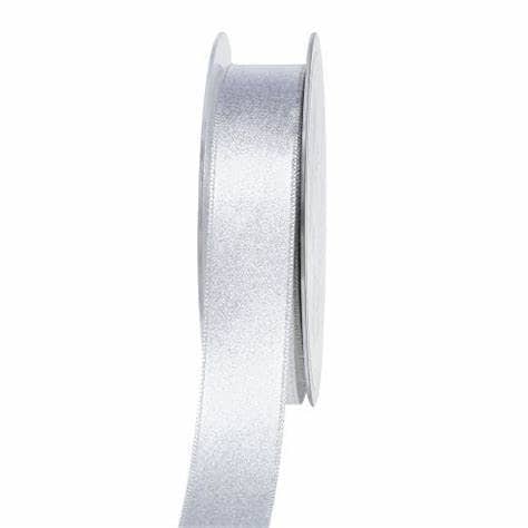 Cinta raso plata de 6mm CASTELLTORT CENTROARTESANO