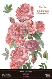 Transfer decorativo "La vie en Fleurs" pfy14822 Centroartesano CENTROARTESANO