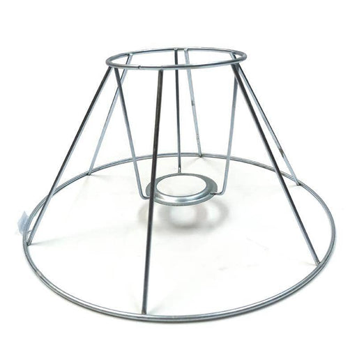 Armadura lampara capuchino liso techo 30cm blanco CHOPO CENTROARTESANO