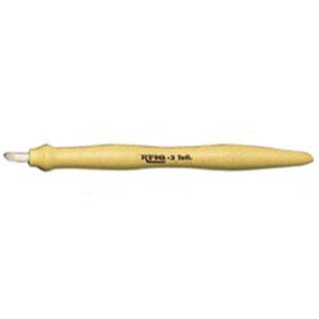 Buril punta teflon reig 4mm nº4 punta bissel CHOPO CENTROARTESANO