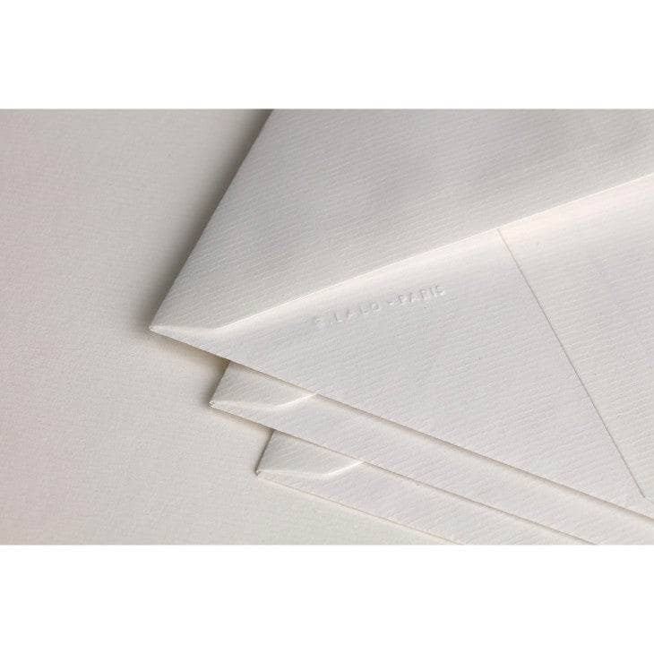 Sobres G.Lalo Verge de France color blanco roto 25unidades cuadrado 165x165mm CLAIRE FONTAINE CENTROARTESANO