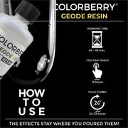 Colorberry Geoda Resin 500ml COLORBERRY CENTROARTESANO