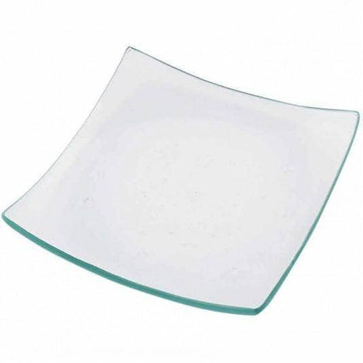 Plato cristal cuadrado 19.5x 19.5cm CREATIV CENTROARTESANO