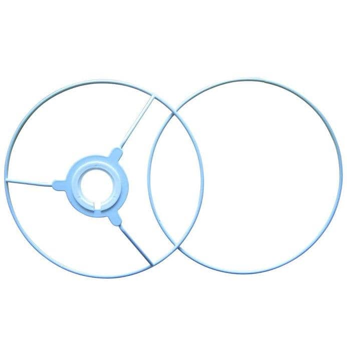 Kit de dos anillos metalicos para tambor de lampara de 45cm de diametro DANNELLS CENTROARTESANO