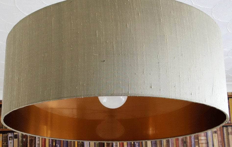 Plástico adhesivo para Pantalla de lámpara cobre jaspeado 120cm (se vende por centímetros lineal) minimo 25cm DANNELLS CENTROARTESANO