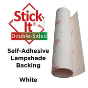 Plástico para Pantalla de lámpara ancho blanco DOBLE CARA 145cm (se vende por centímetros lineal) minimo 50cm DANNELLS CENTROARTESANO
