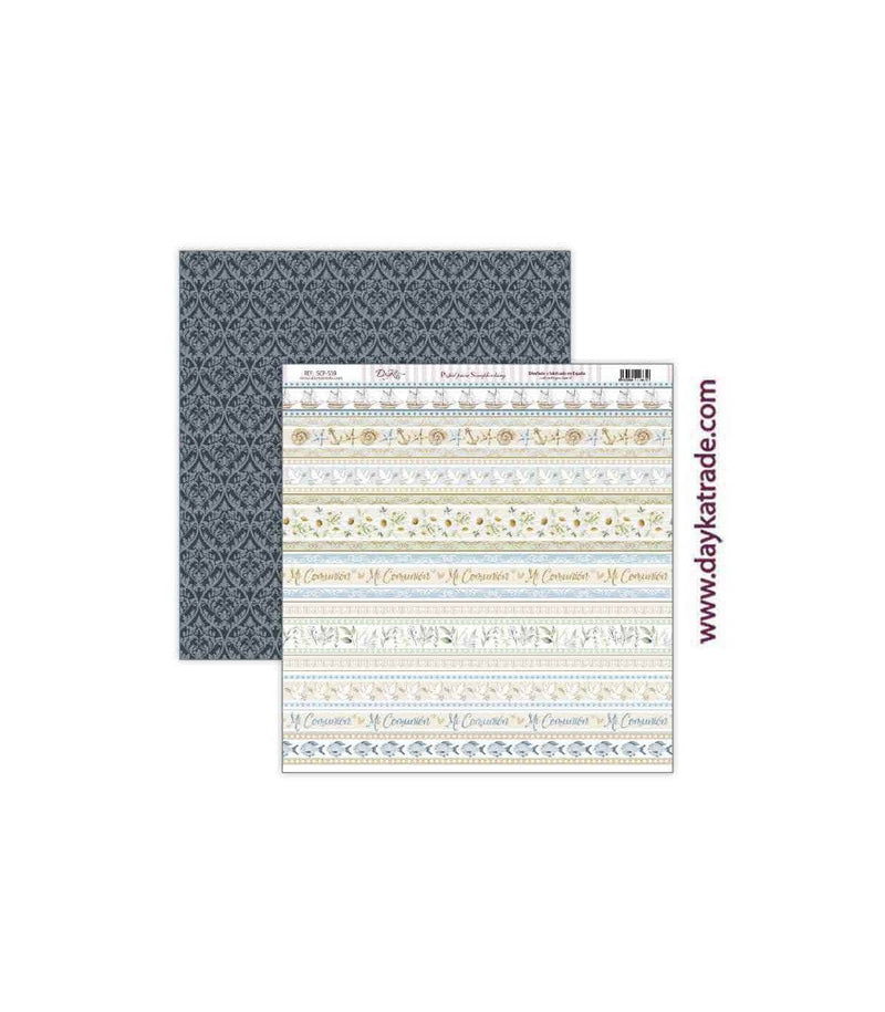Dayka bloc Scrap scp-3045 14h+33diecuts 30X30 Comunion niño 2023 Bendiciones DAYKA CENTROARTESANO