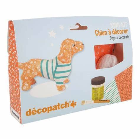 Decopatch mini kit KIT026C perro teckel DECOPATCH CENTROARTESANO