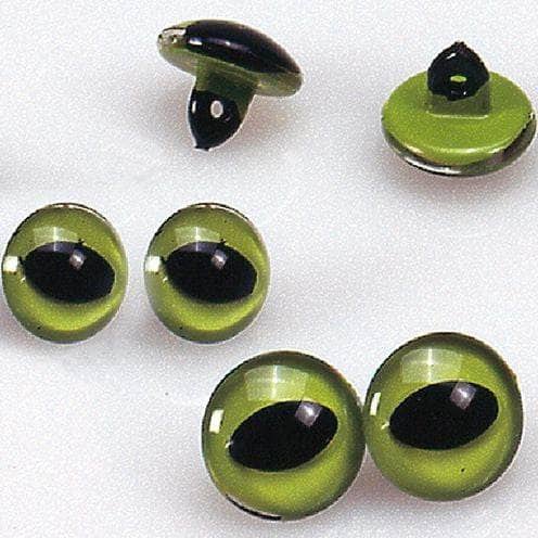 Efco Ojos de gato coser verdes 10mm 4und 1039010 EFCO CENTROARTESANO
