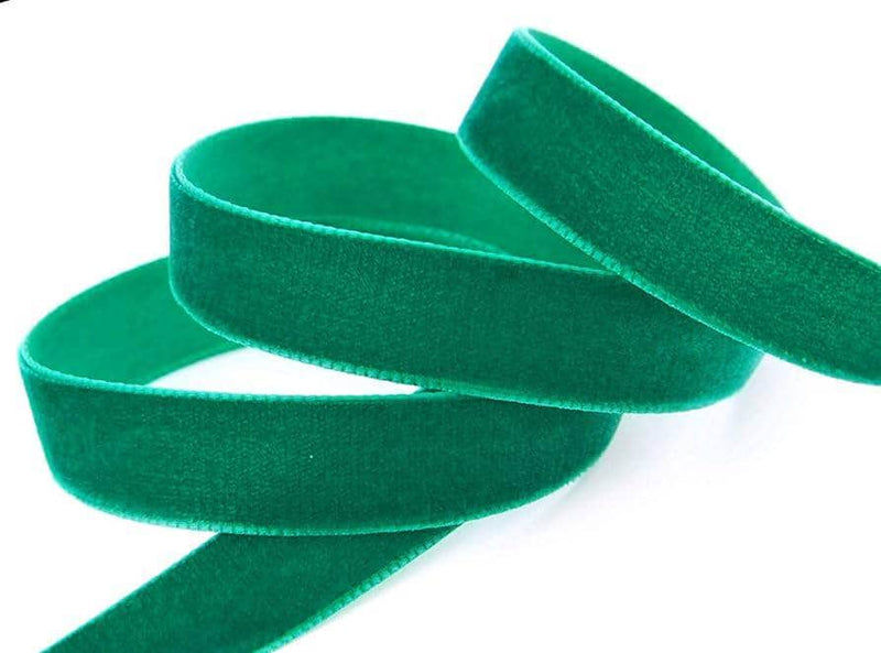 Cinta de terciopelo 16mmx1m color 770 verde agua JOSE ROSAS TABERNER CENTROARTESANO