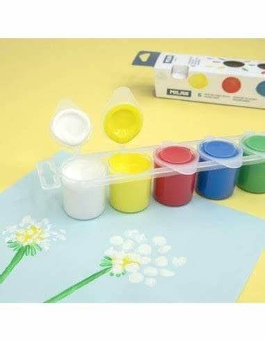 Pintura dedos Milan 6 colores 25ml MILAN CENTROARTESANO
