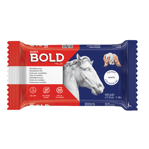 Pasta Modelar Bold 500gr 30000610 Blanco MONTEJO CENTROARTESANO