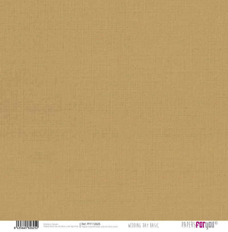 Kit papel Scrap Papers For You, 12 unidades Wedding day collection pfy12617 PAPERS FOR YOU CENTROARTESANO