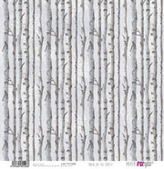 Kit Papersforyou papel scrap Vellum 6ud 125gr 12x12" Snow on the Forest pfy12526 PAPERS FOR YOU CENTROARTESANO