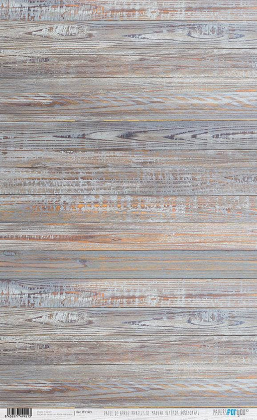 Papel arroz Papers for you 54X33cm PFY1924 madera horizontal PAPERS FOR YOU CENTROARTESANO