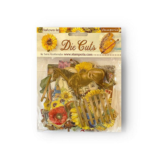 Stamperia Die Cuts DFLDC77 Sunflower Art Colection STAMPERIA CENTROARTESANO