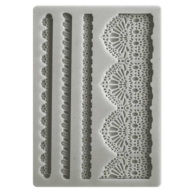 Stamperia moldes silicona A6 Sunflower art  kacm15 encaje y marcos STAMPERIA CENTROARTESANO