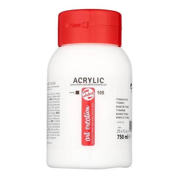 Talens art Creation pintura Acrilica Blanca 750ml TALENS CENTROARTESANO