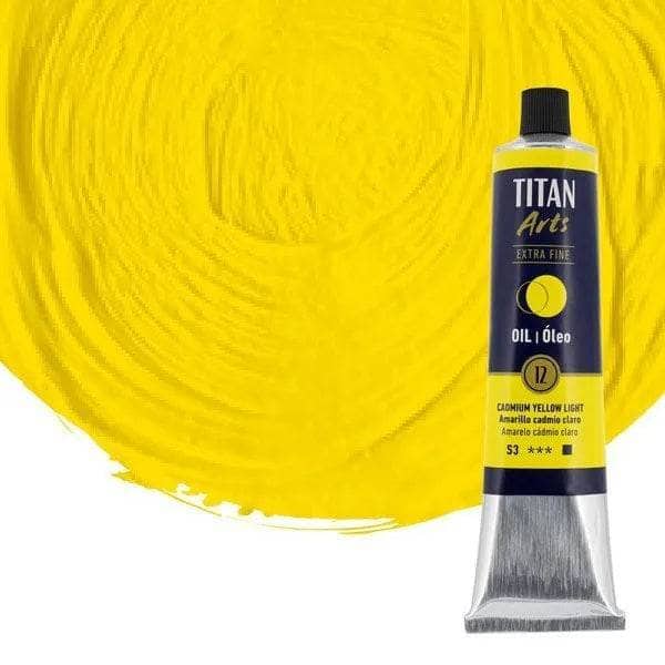Oleo titan 20ml nº012 serie 3 Amarillo Cadmio claro TITAN Oferta CENTROARTESANO