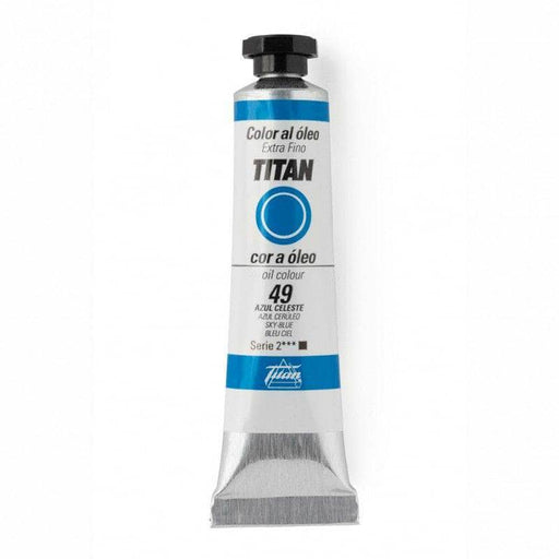 Oleo titan 20ml nº049 azul celeste TITAN Oferta CENTROARTESANO