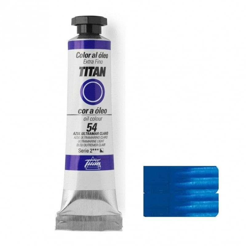 Oleo titan 20ml nº054 Ultramar Claro TITAN Oferta CENTROARTESANO