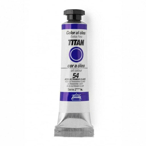 Oleo titan 20ml nº054 Ultramar Claro TITAN Oferta CENTROARTESANO