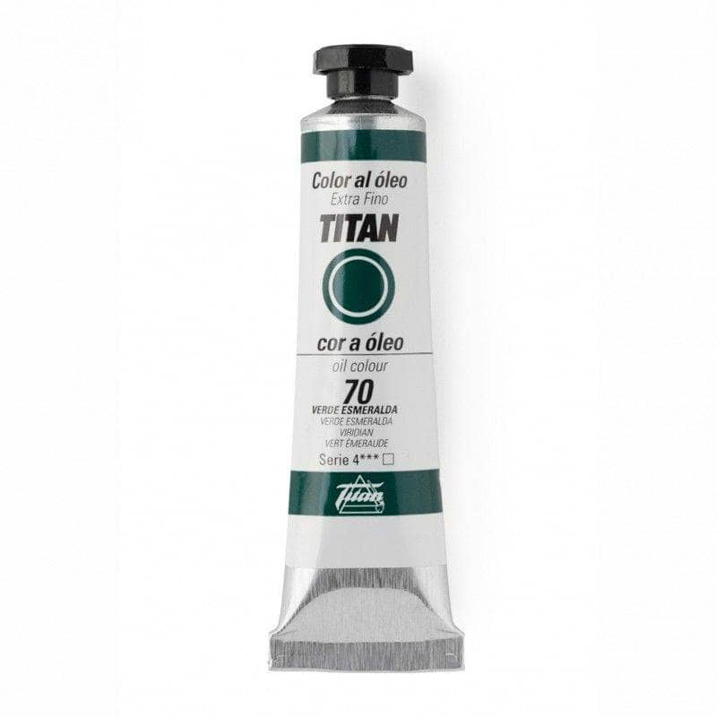 Oleo titan 20ml nº070 Verde Esmeralda TITAN Oferta CENTROARTESANO