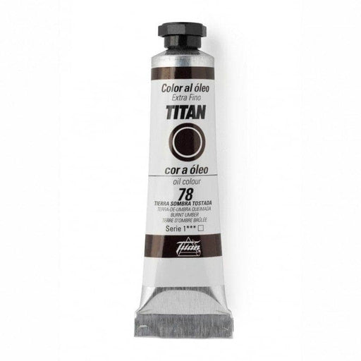 Oleo titan 20ml nº078 tierra sombra tostada TITAN Oferta CENTROARTESANO