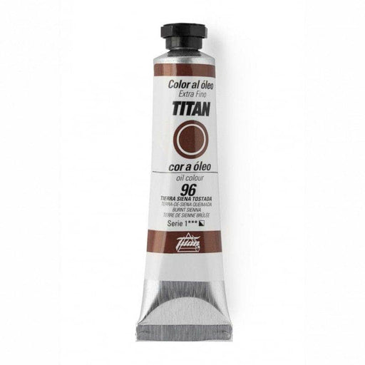 Oleo titan 20ml nº096 tierra Siena quemada TITAN Oferta CENTROARTESANO