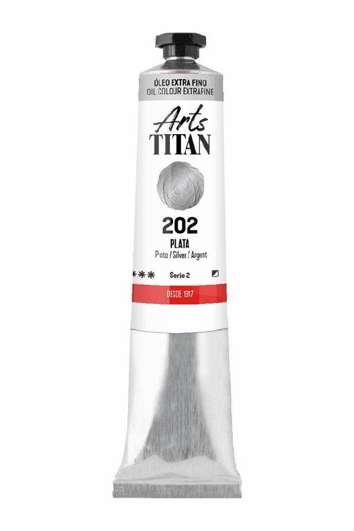Oleo titan 20ml nº202 Plata TITAN Oferta CENTROARTESANO
