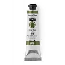 Oleo titan 20ml nº89 verde cinabrio tostado TITAN Oferta CENTROARTESANO