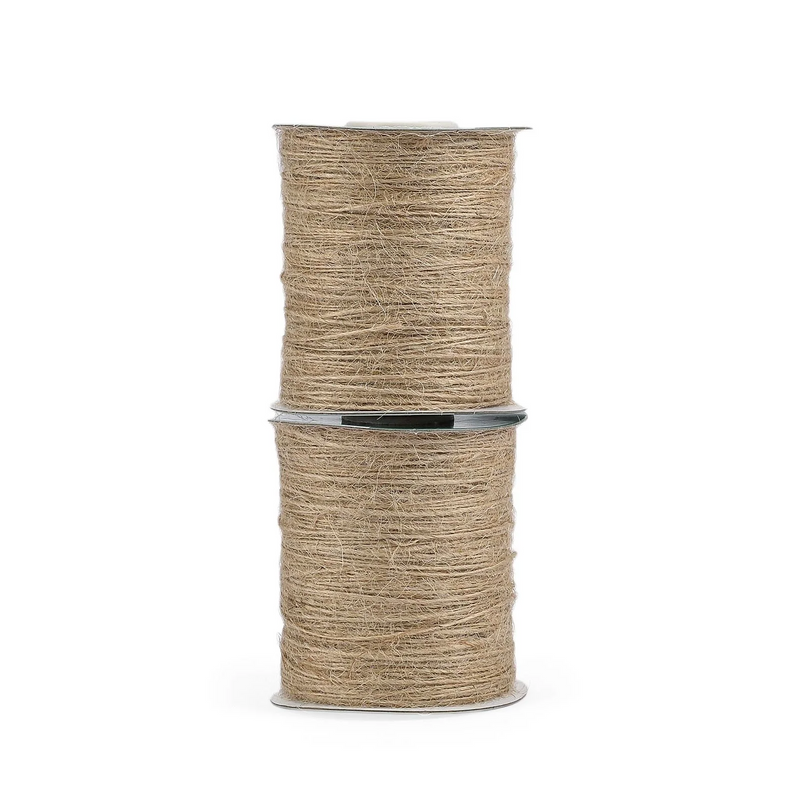 Cuerda de jute 1mm x 200mt (2 rollos)