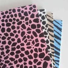 Goma eva 20x30 2mm fantasia ACP Leopardo fondo rosa CENTROARTESANO