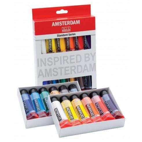 Amsterdam estuche acrilico 12ux20ml 17820412 AMSTERDAM CENTROARTESANO